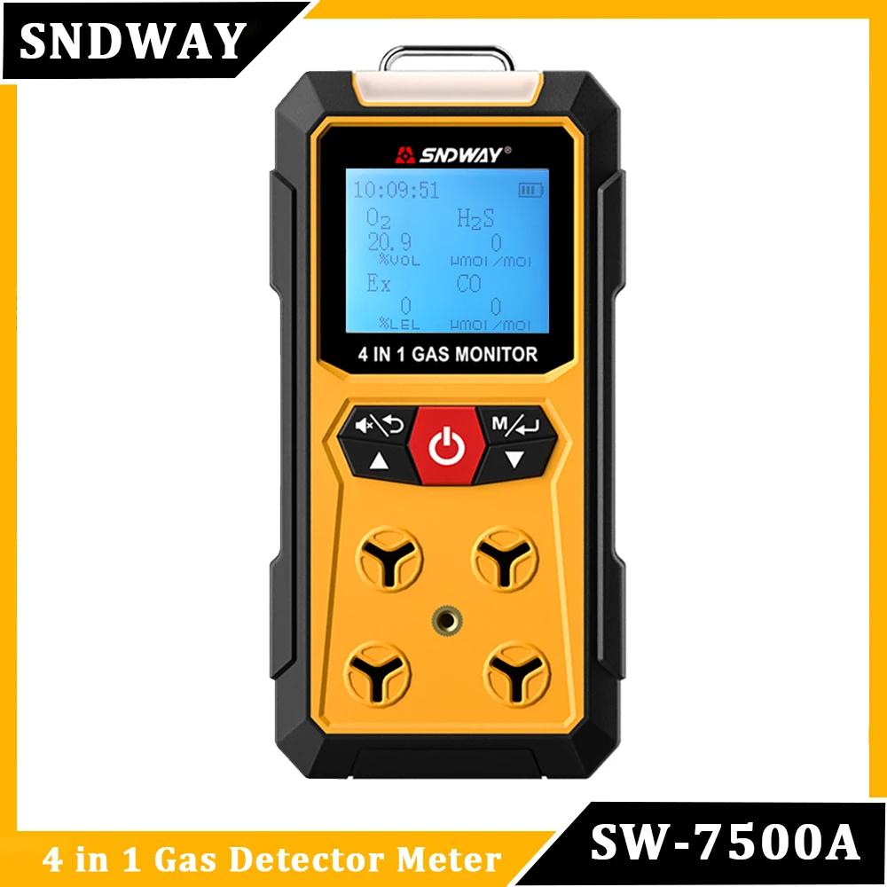 SNDWAY SW-7500A   , 4 in 1  O2 ϻȭź CO H2S Ex   м,  